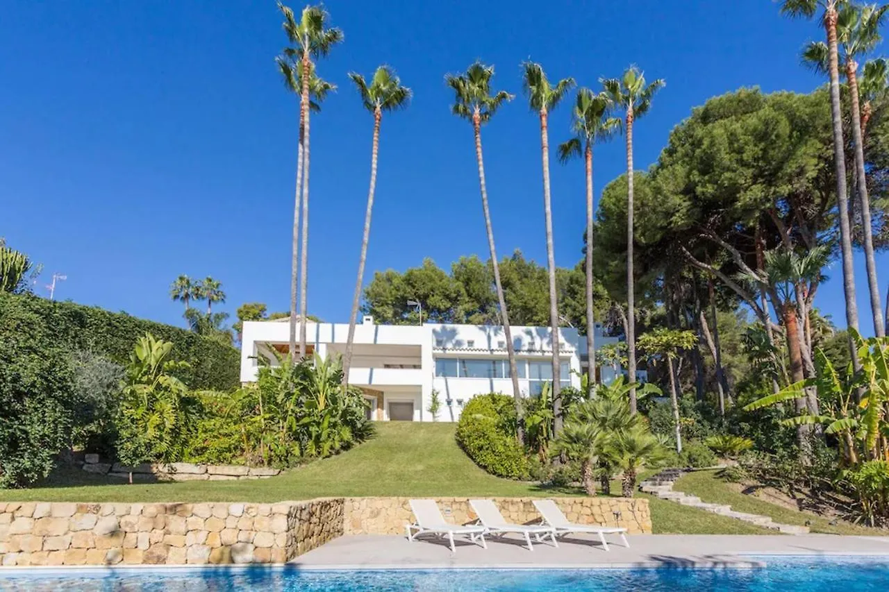 Magnificent Recently Built Villa Pax 12 Sea View Golden Mile Marbella