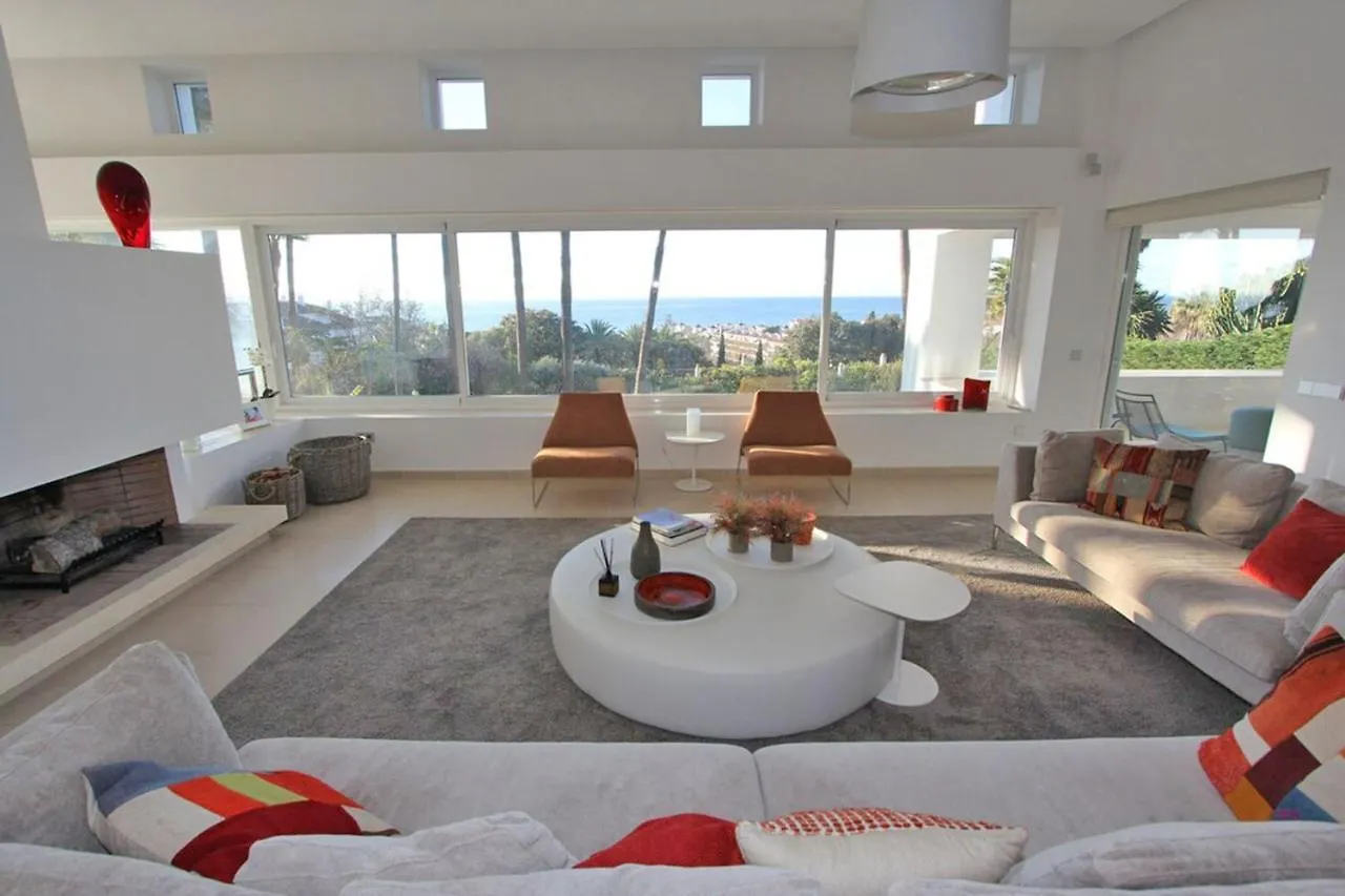 Magnificent Recently Built Villa Pax 12 Sea View Golden Mile Marbella 0*,
