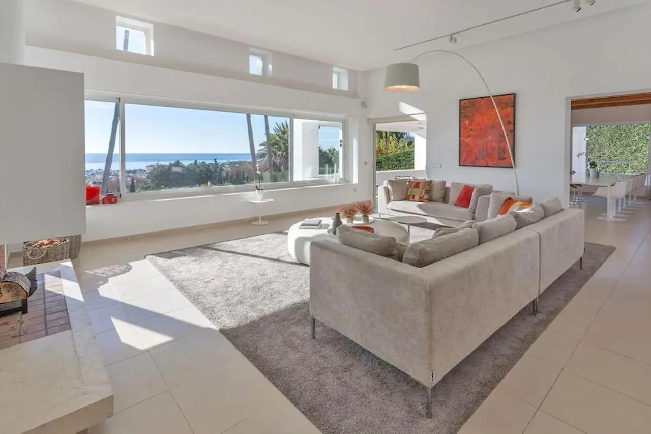 Magnificent Recently Built Villa Pax 12 Sea View Golden Mile Marbella