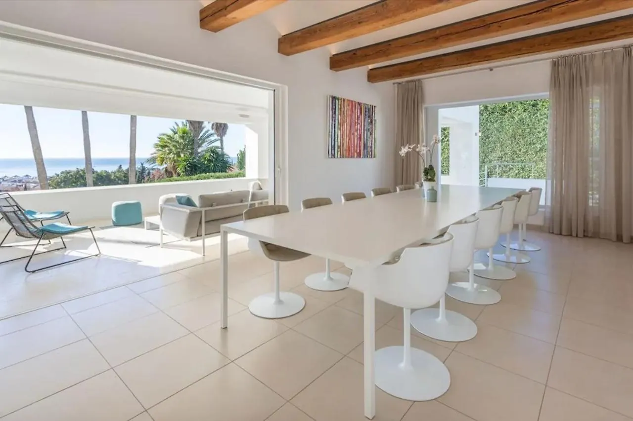 Magnificent Recently Built Villa Pax 12 Sea View Golden Mile Marbella