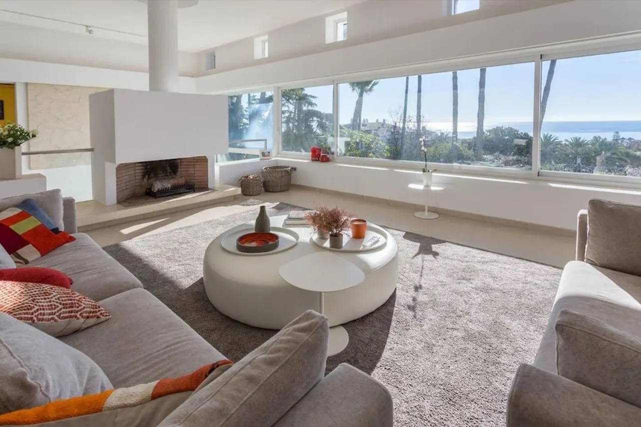 Magnificent Recently Built Villa Pax 12 Sea View Golden Mile Marbella